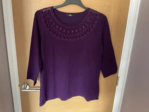 Beaded evening top with crochet design - Picture 1 of 1