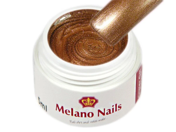 Colour Metallic UV Gel Made in Germany 5ml Ice Mahogany