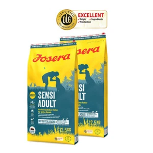 2 x 12,5 kg Josera SensiAdult Ente & Lachs Trockenfutter für aktive Hunde - Bild 1 von 4
