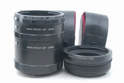 Pentax 67 6x7 Helicoid Extension Tube and 1,2,3 set *PH8 - Image 1 of 4