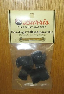 Burris Offset Ring Insert Kit 1" Posi Align - Picture 1 of 4