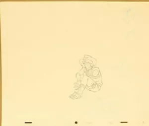 BraveStarr Original Production Drawing 121-75 - Used Condition - Picture 1 of 12