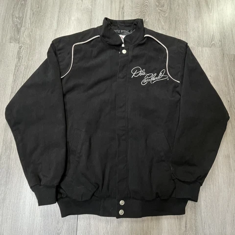 Chase Authentics NASCAR Jacket Dale Earnhardt Sr Racing Legacy Logo Womens M Cover