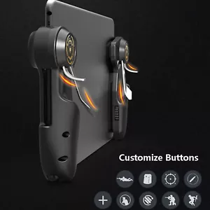 For iPad Tablet Mobile Phone PUBG Game Handle Controller Six Finger Game Trigger - Picture 1 of 12