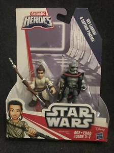 NEW Playskool Heroes Galactic Heroes Star Wars Resistance Rey (Jakku) & Captain - Picture 1 of 2