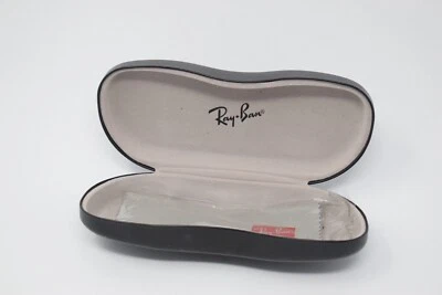 Ray Ban Leather Case Only Black With Cleaning Cloth - Image 1 of 4