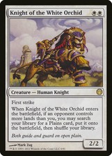 Knight of the White Orchid Knights vs. Dragons HEAVILY PLD Rare CARD ABUGames