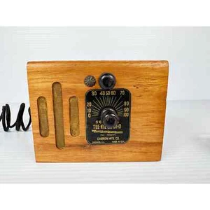 [RARE] 1939 "Tee-Nie-Ra-DI-O" Midget No.1 Crystal Radio by Carron Mfg Co. - Picture 1 of 7