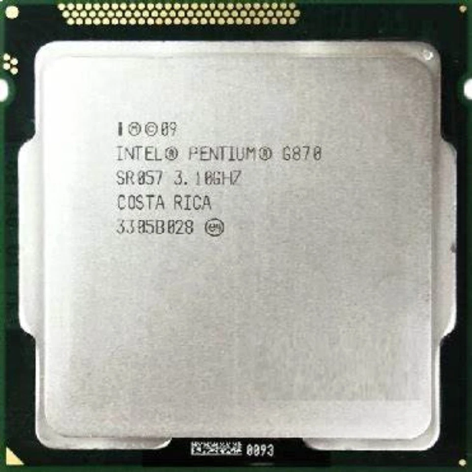 Intel Pentium G870 CPU 3.1GHz LGA 1155 65W Processor - Image 1 of 1