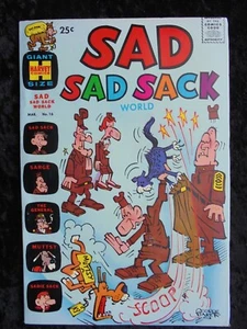 COPIA DE ARCHIVO HARVEY SAD SACK WORLD #16 DE LA EDAD DE PLATA DE ALTO GRADO CGC ¡IT! - Imagen 1 de 2
