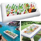 Picnic Food Fruit Containers Inflatable Ice Bucket Floating Tray Drink Float