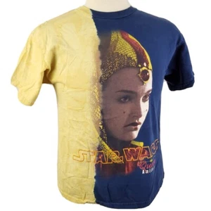 Star Wars Königin Amidala Vintage T-Shirt Jugend Large passt Erwachsenen Small, Episode I - Bild 1 von 9