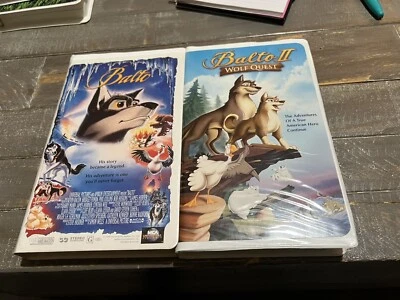Balto 1 and 2 90s VHS Classic Family Movies Starring Kevin Bacon Foto 1 de 3