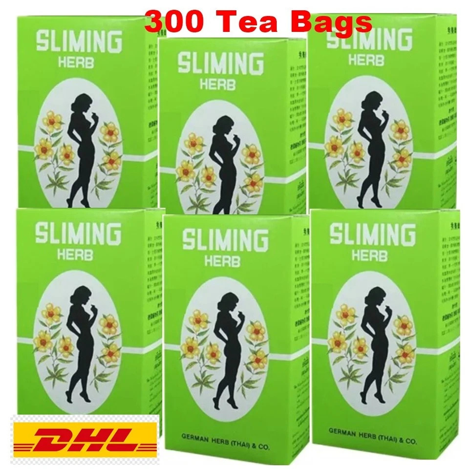 6 unidades té de hierbas adelgazantes desintoxicación alemana quema control de peso dieta delgada 50 bolsas de té Foto 1 de 4