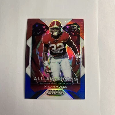 2021 Panini Prizm Draft Picks - All-American Red White & Blue Prizm #190... - Image 1 of 2