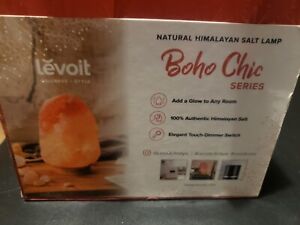Levoit Natural KANA Himalayan Salt Rock Lamp Boho Chic Series + Original Box NEW