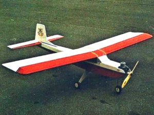 Sharp Clear RC plans & Full-Size Patterns RCM TRAINER JR Span 52" - Picture 1 of 2