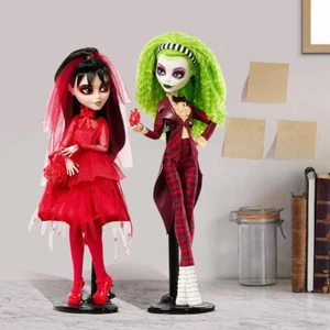 BRAND NEW Monster High Skullector Beetlejuice Doll Betelgeuse Lydia Deetz ππ - Picture 1 of 16