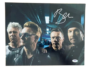 BONO U2 SIGNED Autograph 11X14 PHOTO PSA COA ROCK N ROLL - Picture 1 of 4
