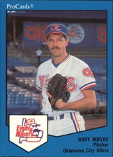 1989 Oklahoma City 89ers ProCards #1528 Gary Mielke