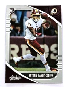 Panini Absolute Antonio Gandy 2020-Golden Rookie Washington Commanders RC #108 - Imagen 1 de 2