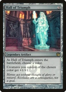 FOIL Hall of Triumph NM Promos MTG Magic the Gathering Artifact Portuguese Card - Picture 1 of 1