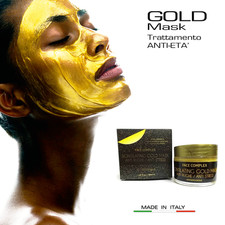 GOLD MASK RIMOZIONE PUNTI NERI PURYFING MASCHERA BELLEZZA VISO BLACK MASK 50 ML