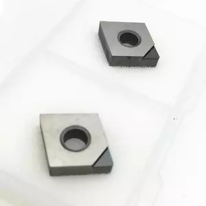 2 PIEZAS CNMG/CNMA1204 PCD/CBN inserto de giro con punta de diamante de carburo broca cortadora CNC - Imagen 1 de 3