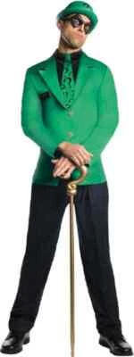 Acertijo Batman DC Comics Batman Villano Disfraz Elegante Halloween Adulto Foto 1 de 2