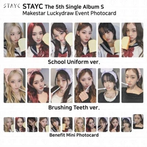 StayC The 5th Single Album S Makestar Luckydraw Event Photocard KPOP K-POP - Bild 1 von 50