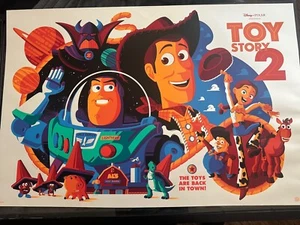 Mondo Screenprint Poster Disney Pixar Toy Story 2 Tom Whalen - READ - Picture 1 of 3