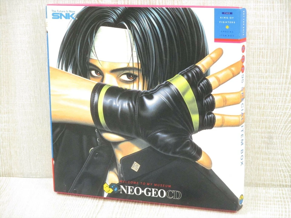 KING OF FIGHTERS 95 CAJA DE ARTÍCULOS ESPECIALES Juego de Arte Completo Neo Geo CD Libro SNK Ltd Foto 1 de 4