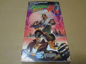 RUSHING BEAT RUN Super Famicom Nintendo Japan Import Free shipping FedEx DHL - Picture 1 of 7
