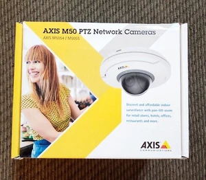 AXIS M5054 1MP/720p 5x PTZ Optical Indoor Compact 01079-001 Dome Network Camera - Bild 1 von 1