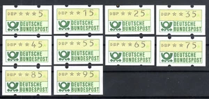Bund ATM 1.1 hv weißer Gummi seltene Serie 5 - 95Pf. postfrisch  - Picture 1 of 1
