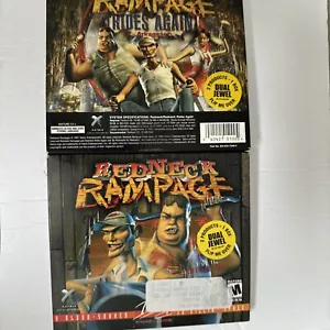 Interplay Redneck Rampage & Redneck Rampage Rides Again PC Game Set - Picture 1 of 3