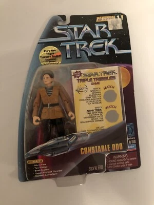 Figura de acción Star Trek Warp Factor Series Constable Odo Playmates 1997 Tribbles Foto 1 de 2