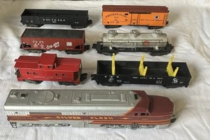 Vintage American Flyer Silver Flash 481 Diesel Freight 5330 S Scale Train Engine - Picture 1 of 20