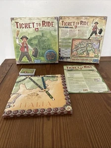 Ticket to Ride: Switzerland 2007 Edition Expansion Only Complete - Picture 1 of 4