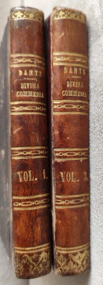 DANTE ALIGHIERI - LA DIVINA COMMEDIA- INFERNO E PARADISO - TORINO 1869 -  - Immagine 1 di 4