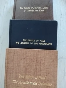 Oliver Greene 3 Book Lot - Epistle Of Paul Galatians Philippines Timothy/Titus - Picture 1 of 17