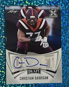 2021 Leaf Draft - CHRISTIAN DARRISHAW AUTO #BA-CD1 (RC, AU) - Picture 1 of 6