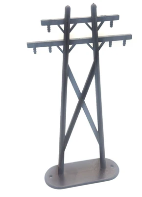 Marx Post War Double Telephone/Telegraph Pole - Image 1 of 3