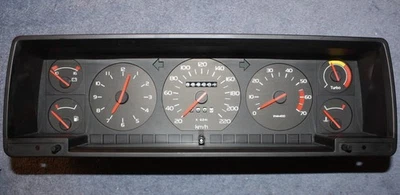 Cuadro de instrumentos original Volvo 760 Turbo 1983/84 velocímetro velocímetro NOS Foto 1 de 4