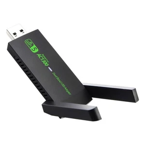 USB 3.0 WiFi Adapter 1300Mbps Netzwerkkarte Dual Band 2,4G/5GHz Receiver T1295 - Bild 1 von 10