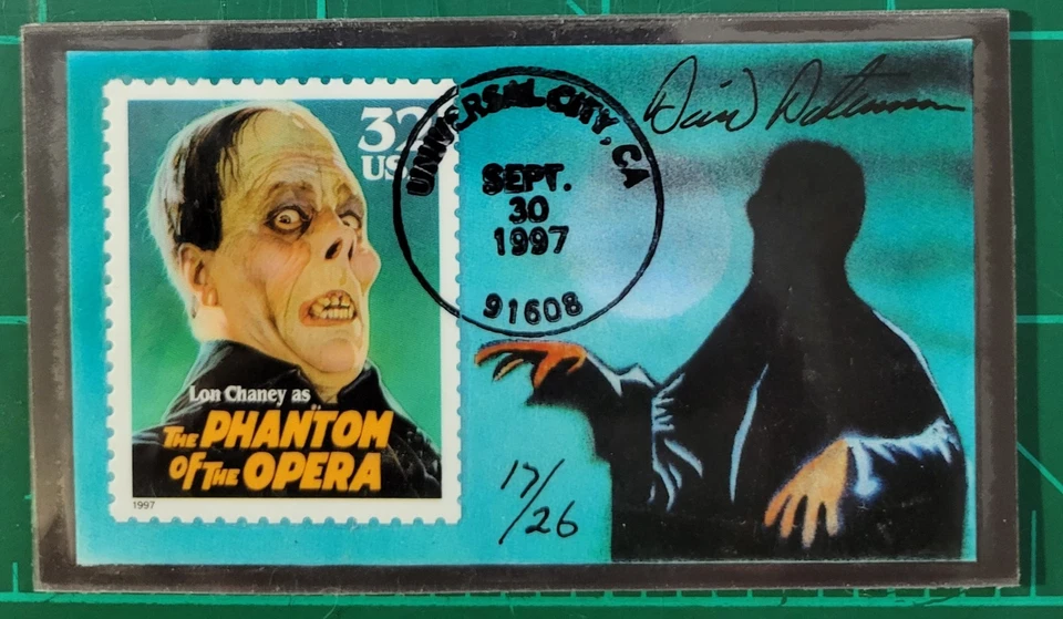 Leyenda de Hollywood, Lon Chaney. Imán de primer día Phantom of the Opera Sc.#3168 Foto 1 de 1