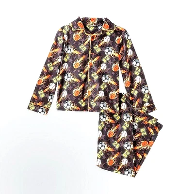 JOE BOXER Pajama Pant Set 2PC Sleepwear Fleming Ball Boys JB Sleep Set 4/5 (XS) - Image 1 of 4