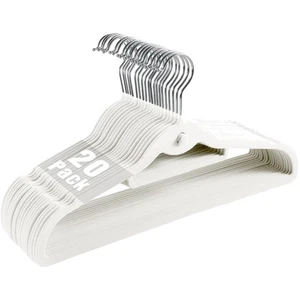 Stylische Samt Slim Kleiderbügel - 20er Pack mit ergonomischem Design und drehbaren Haken - Bild 1 von 9