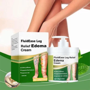 Crema antiedema eliminar brazo pierna hinchazón alivio del dolor 100 g ungüento U6O8 - Imagen 1 de 10
