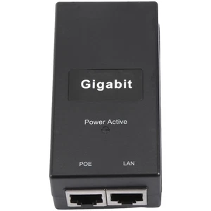 Gigabit POE Injector 10/100/1000Mbps/1G/2G Compatible IEEE802.3Af/ Passive 9279 - Afbeelding 1 van 6